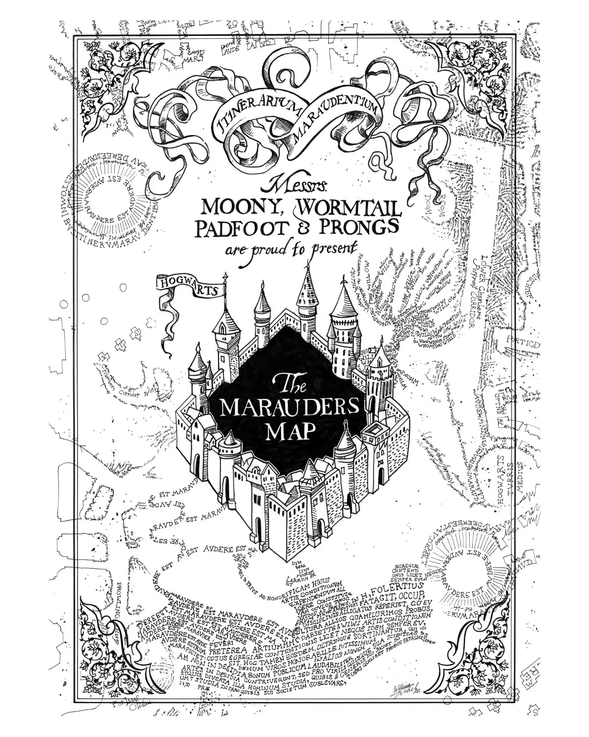 Carte des Marauders