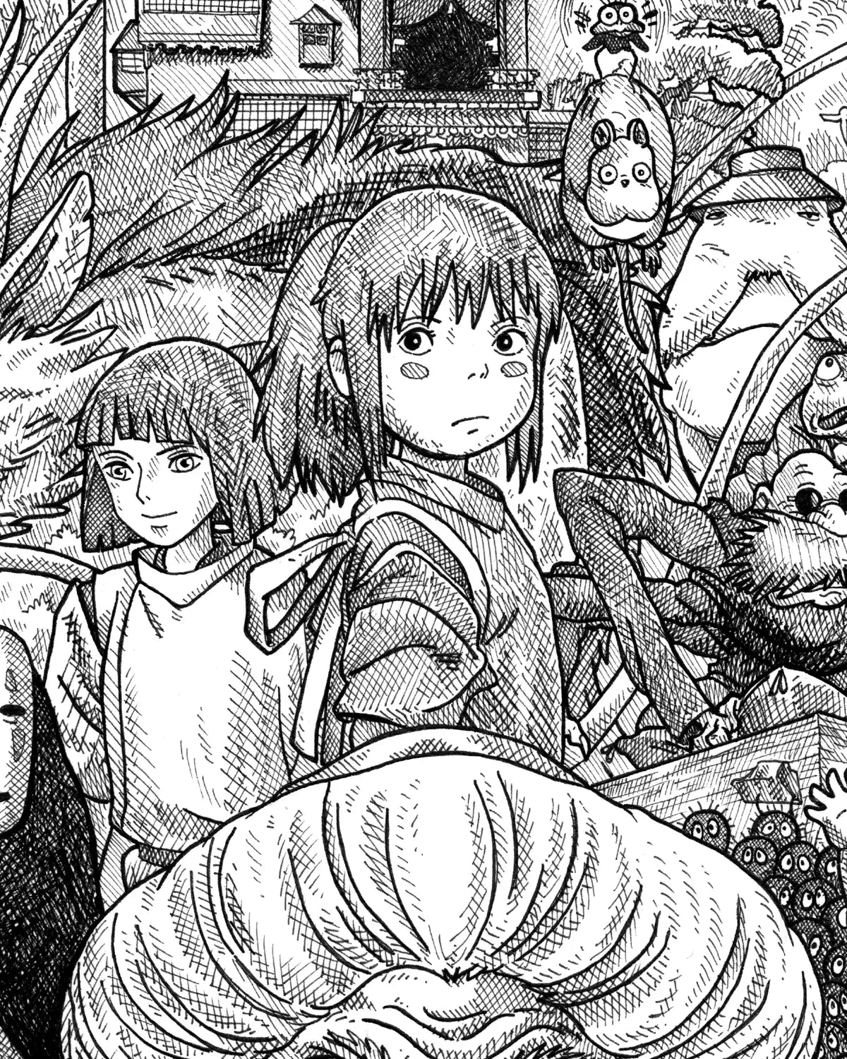 Le Voyage de Chihiro (Original A4)