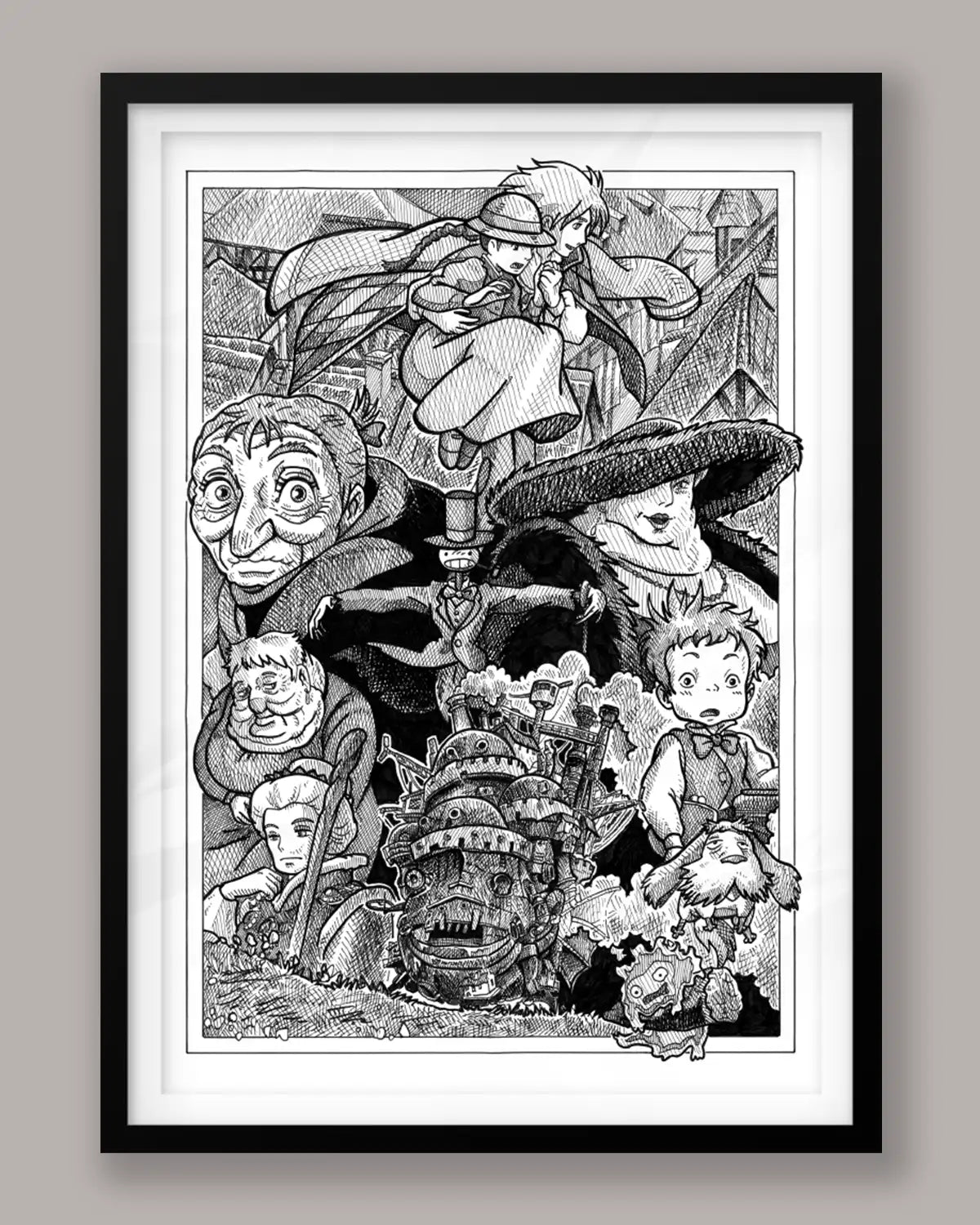 Howl's Moving Castle Fan-Art
