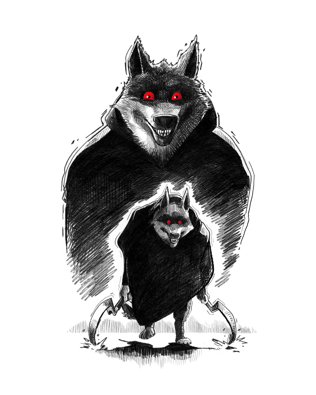 Le Loup - Chat Potté 2