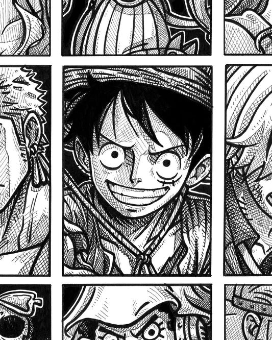 Équipage du Chapeau de Paille (Original A3)