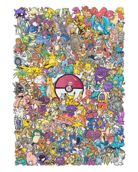151 Pokémon (Original A3)