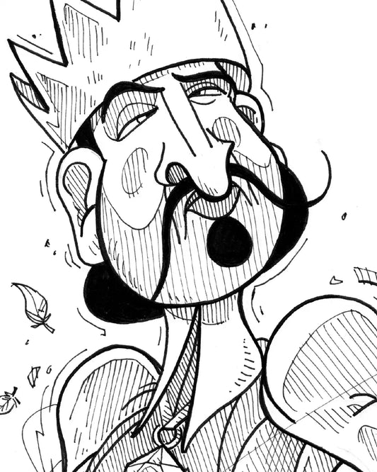 Le Roi et l'Oiseau (Original A5)