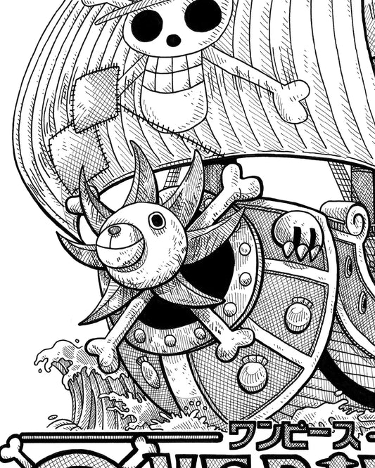 Thousand Sunny (Original A3)