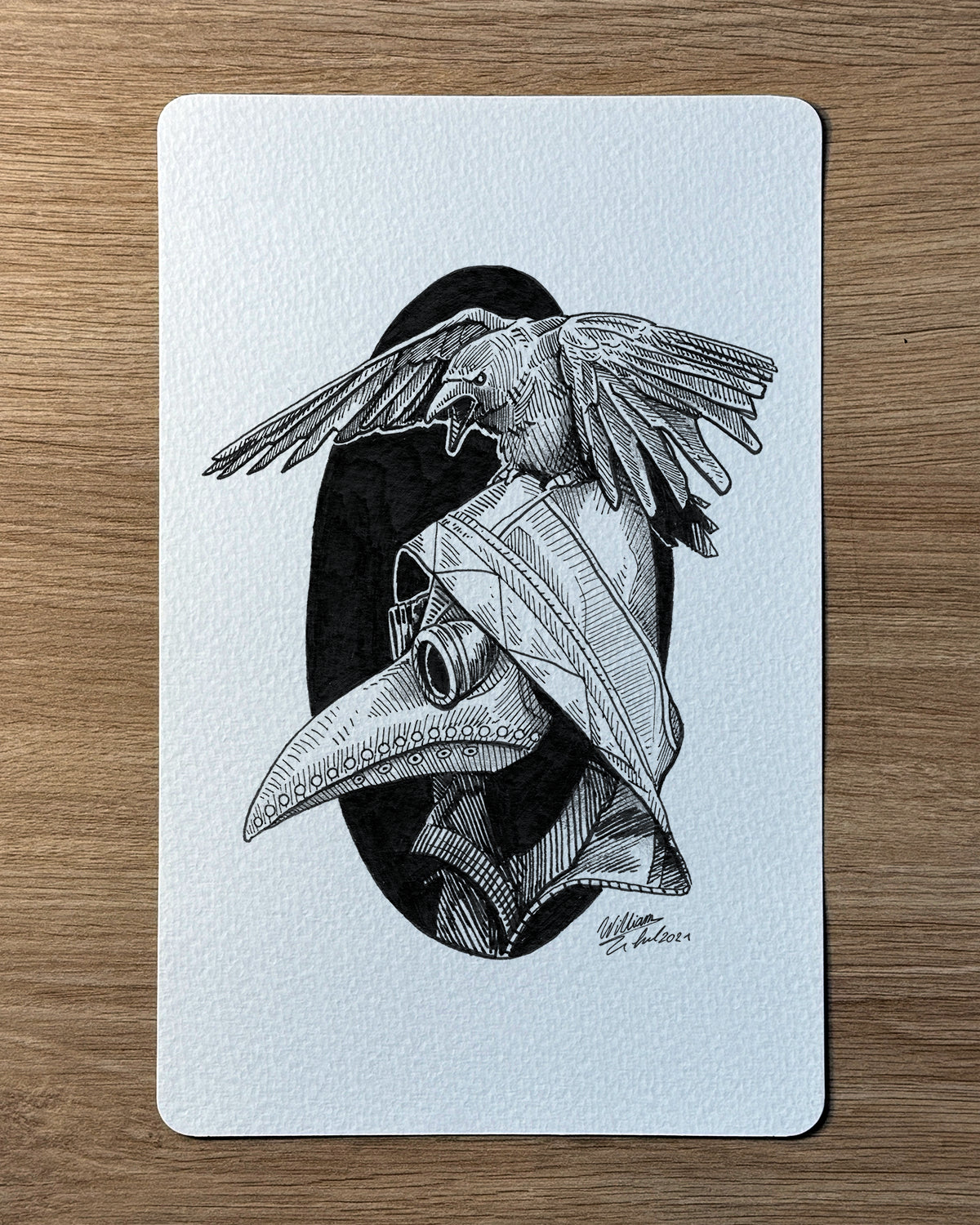 Inktober 2021 (Originaux A5)