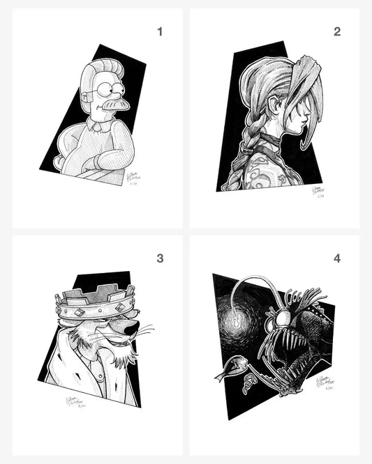 Inktober 2025 (31 Prints)