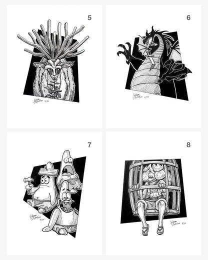 Inktober 2025 (31 Prints)