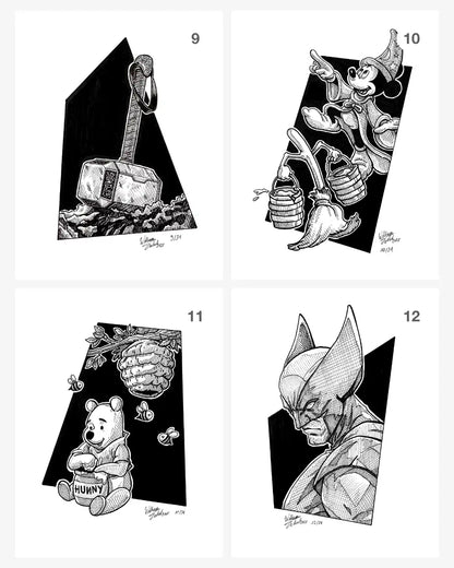 Inktober 2025 (31 Prints)