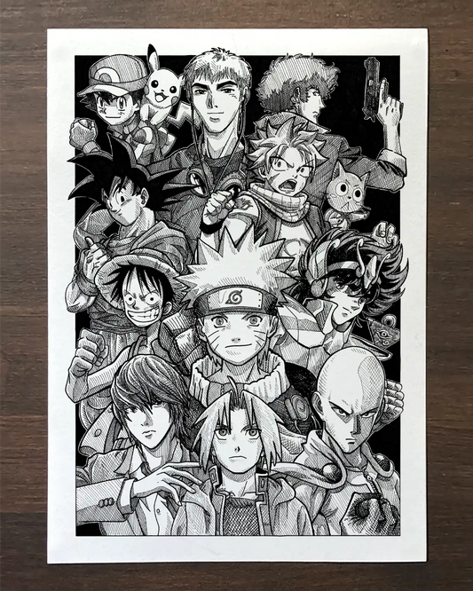 11 Manga Heroes (Original)