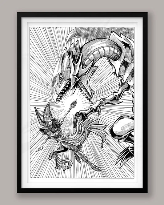 White Dragon VS Dark Magician