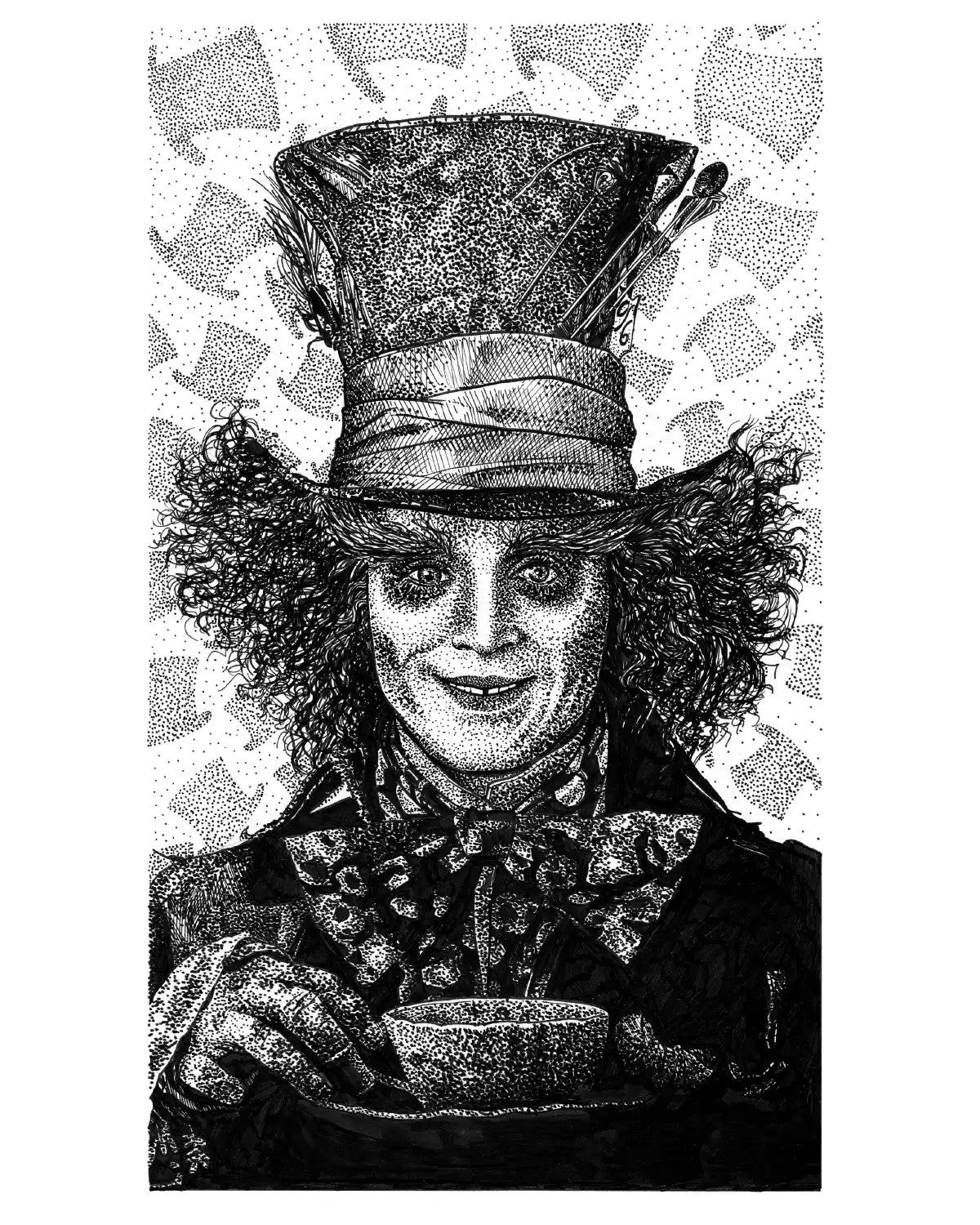 Le Chapelier Fou (Original A4)