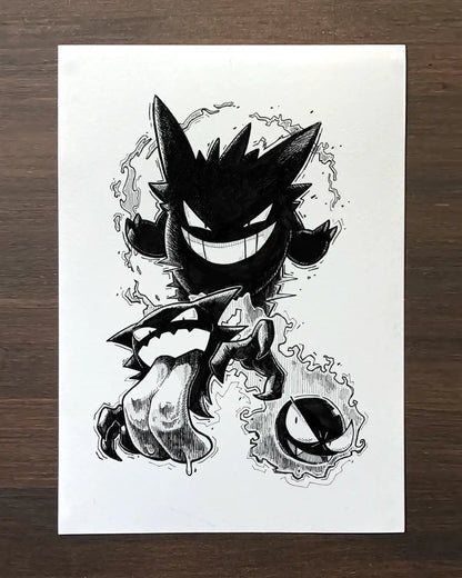 Gastly, Haunter & Gengar (Original)