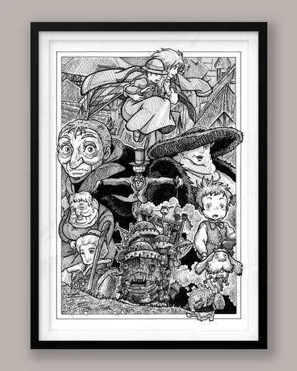 Howl's Moving Castle Fan-Art