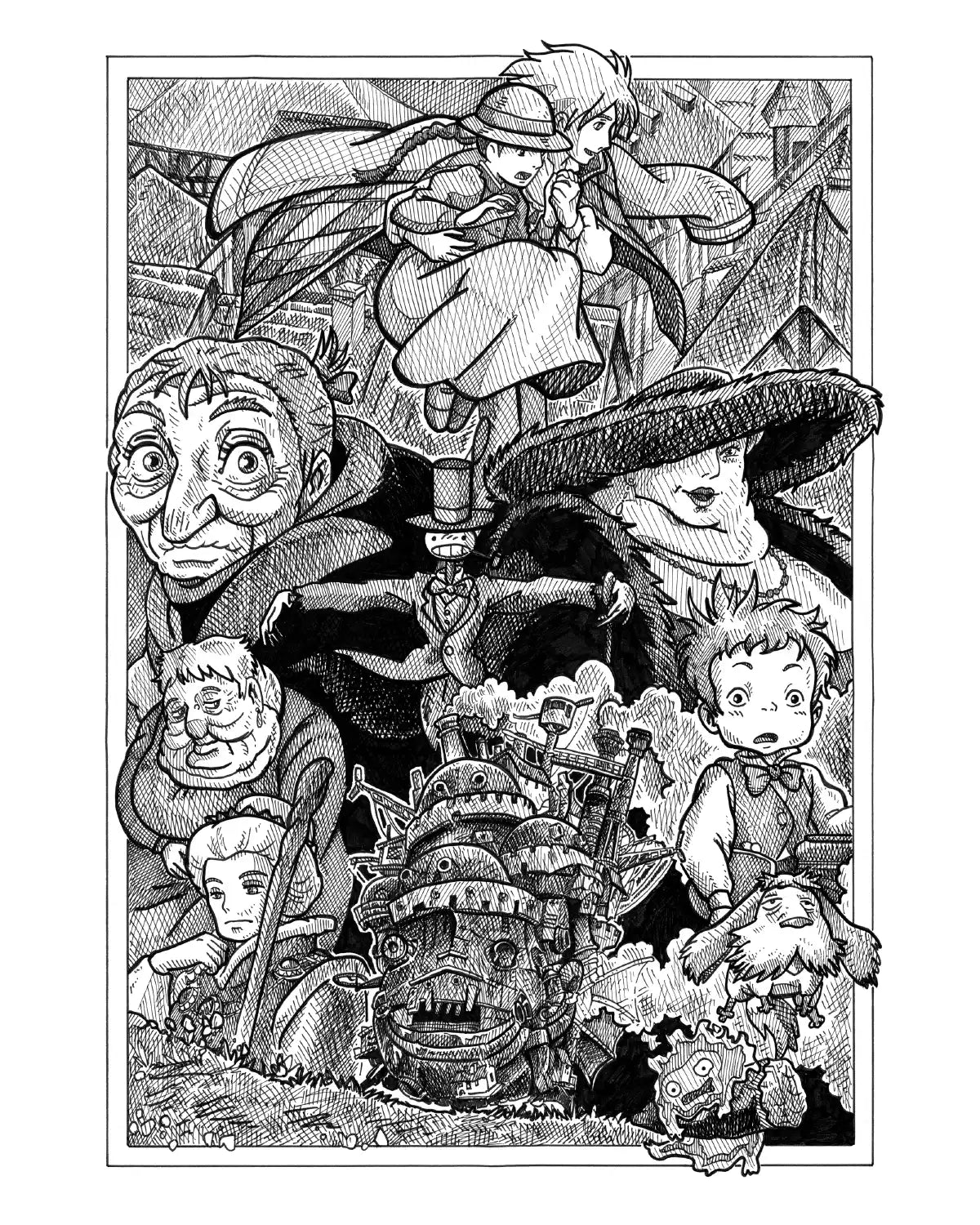 Howl's Moving Castle Fan-Art (Original)