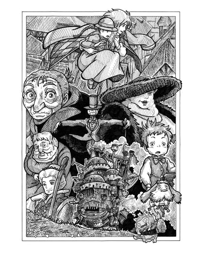 Howl's Moving Castle Fan-Art (Original)
