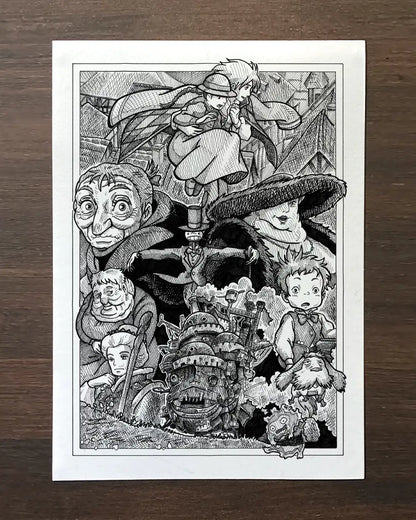 Howl's Moving Castle Fan-Art (Original)