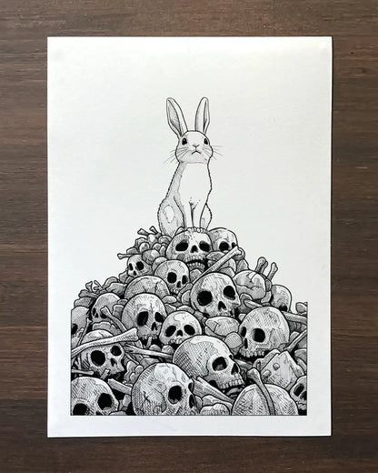 Le Lapin Tueur (Original A4)
