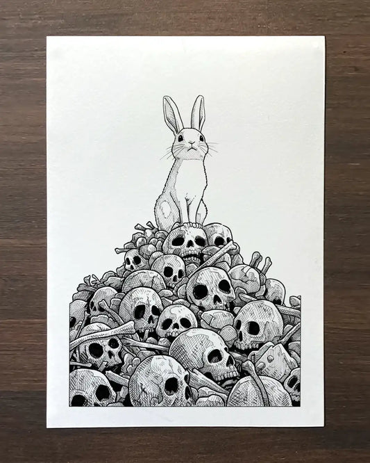 Le Lapin Tueur (Original A4)