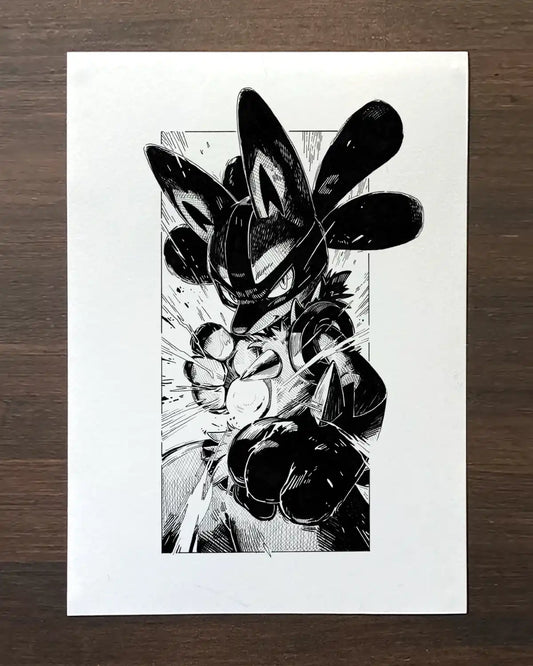 Lucario (Original A4)