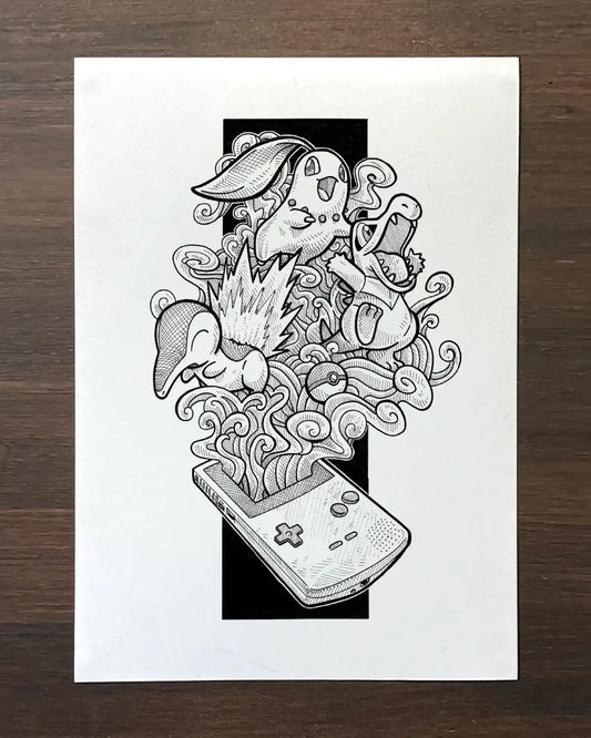 Starters Pokémon 2G (Original A4)