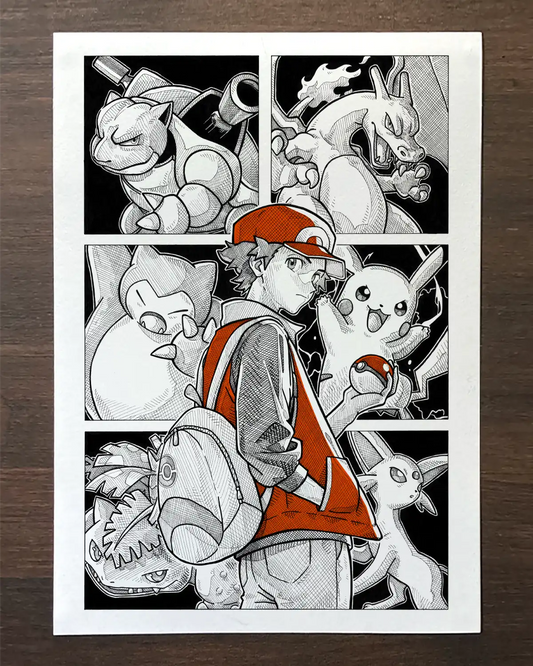 La Légende de Kanto (Original A3)