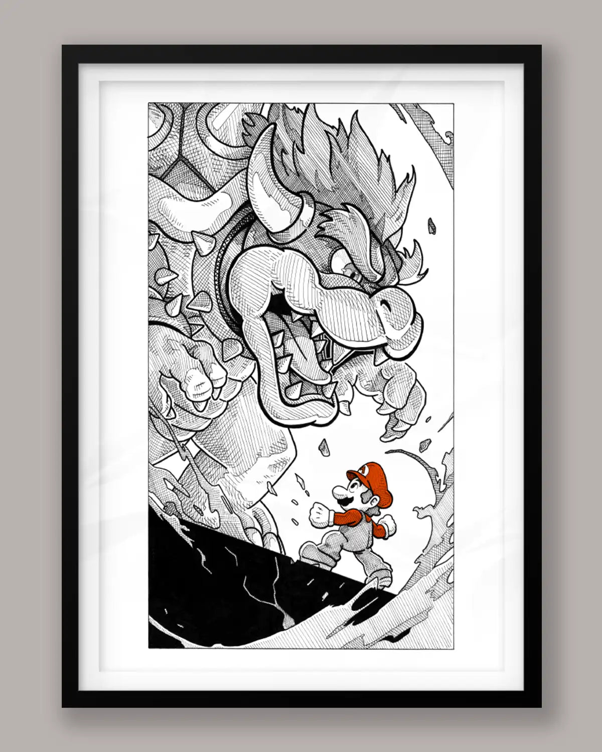 Mario VS Bowser