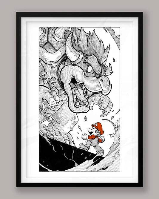 Mario VS Bowser