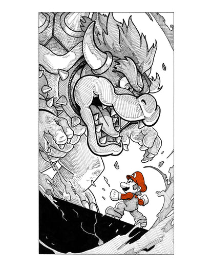 Mario VS Bowser