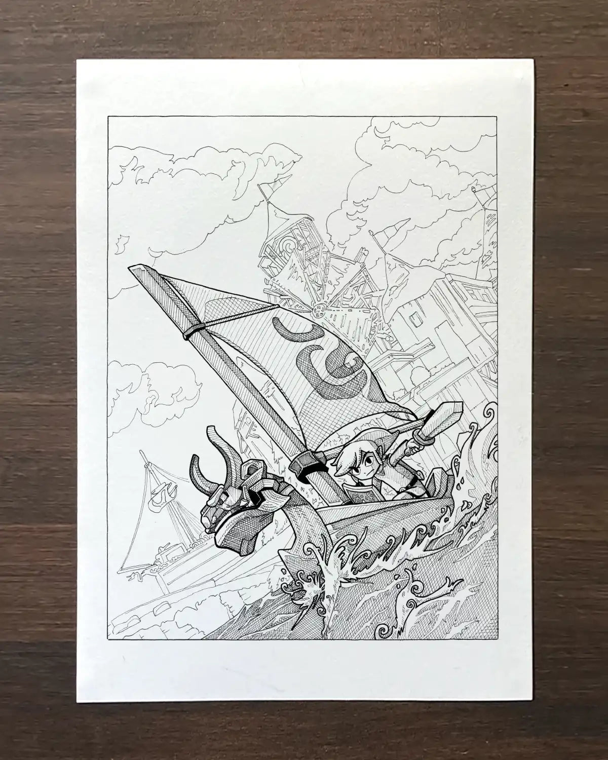 Zelda - The Wind Waker (Original A4)