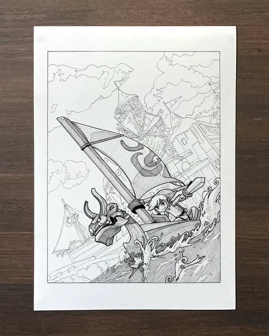Zelda - The Wind Waker (Original A4)