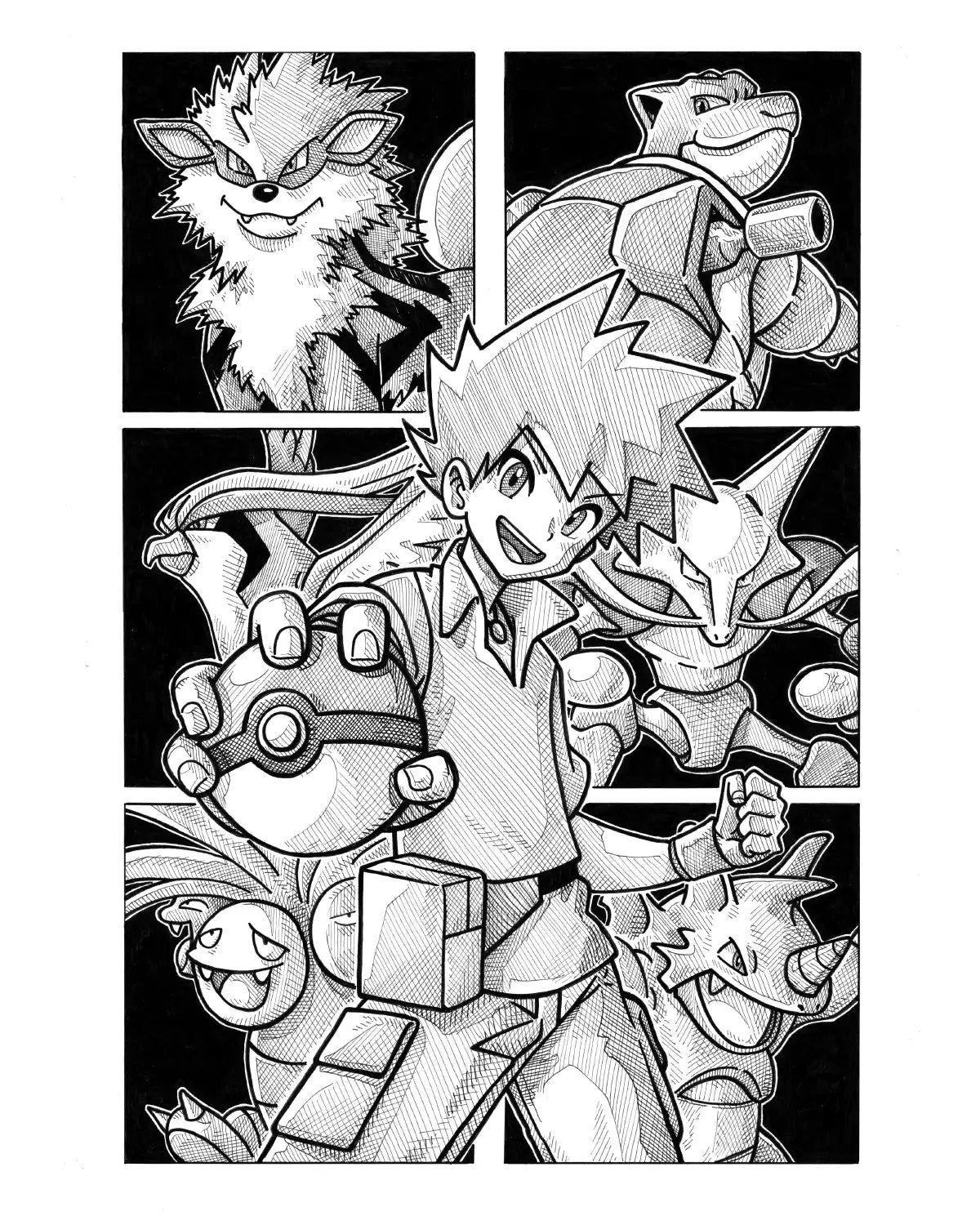 Blue, le Rival (Original A3)