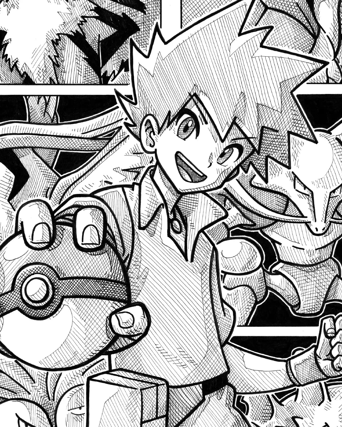 Blue, le Rival (Original A3)