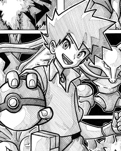 Blue, le Rival (Original A3)