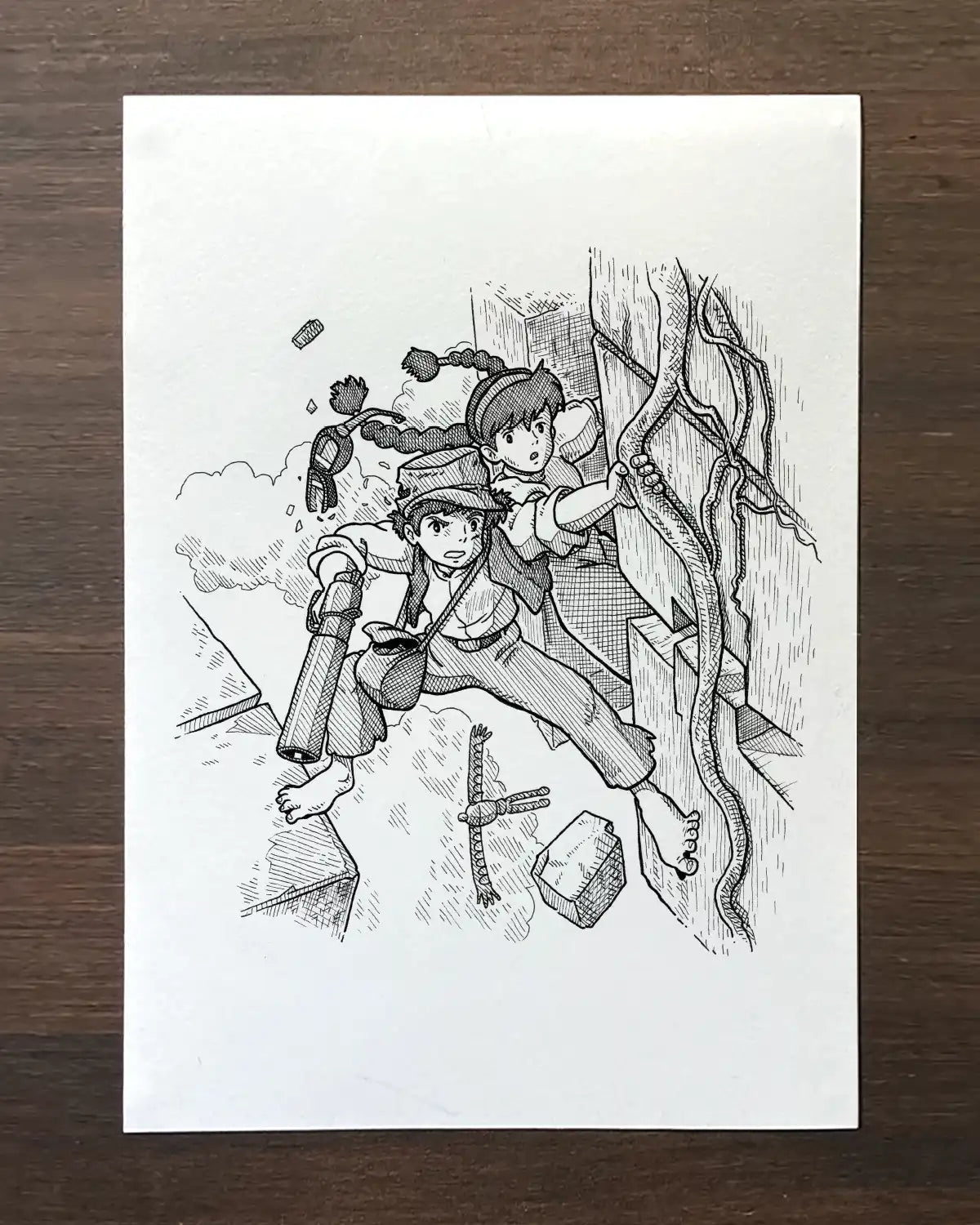 Pazu & Sheeta (Original)