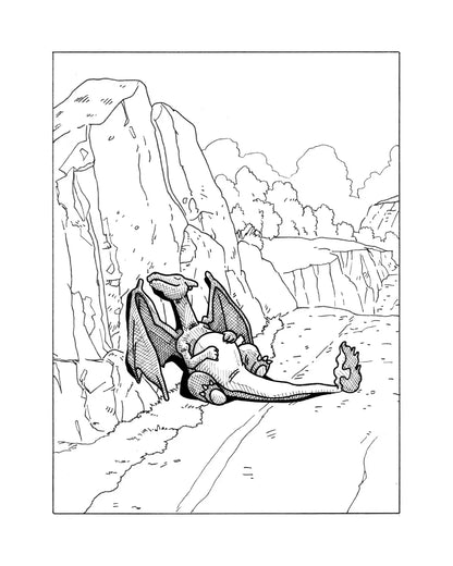 Sieste de Dracaufeu
