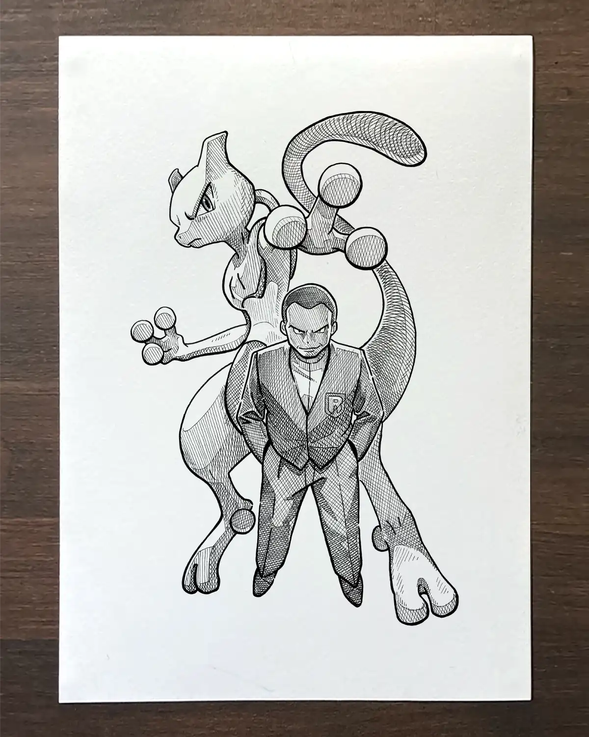 Mewtwo & Giovanni (Original)